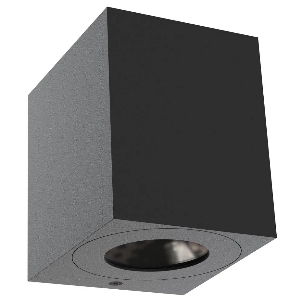 Nordlux - Canto Kubi 2 Væglampe Charcoal Seaside