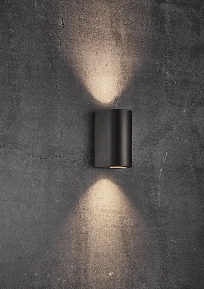 Nordlux - Canto Maxi 2 Væglampe Charcoal Seaside