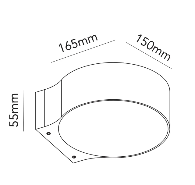 Orbit Wall W2 Titanium-grade