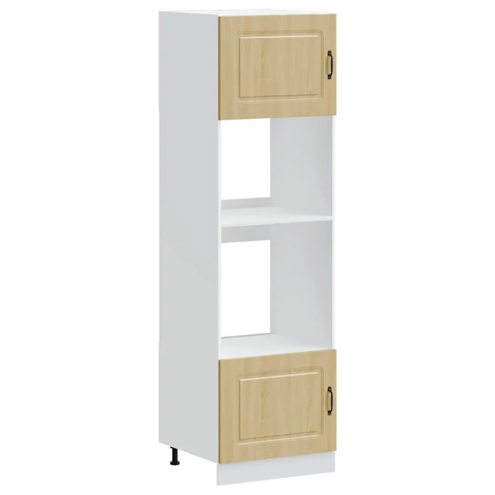 ovnskabe 2 stk. "Kalmar" Sonoma eg manufactured træ