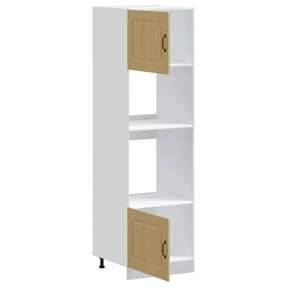 ovnskabe 2 stk. "Kalmar" Sonoma eg manufactured træ