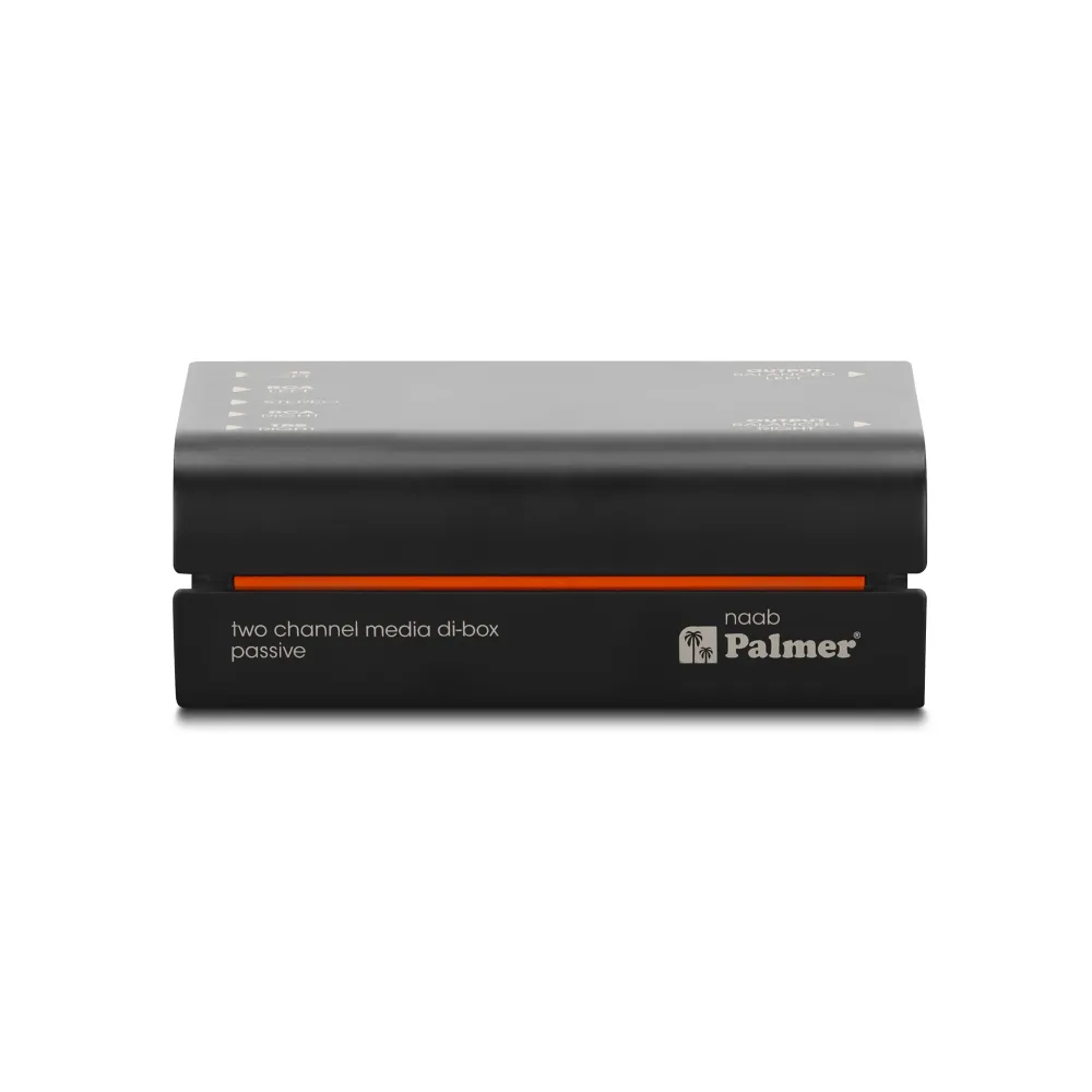 Palmer RIVER naab - Passiv 2-kanals DI-boks til medieanvendelse