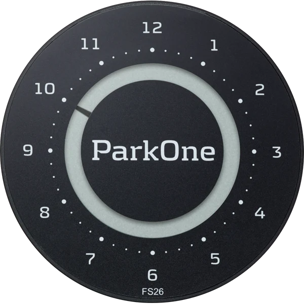 ParkOne - Parkeringsur 2 - Carbon Onyx