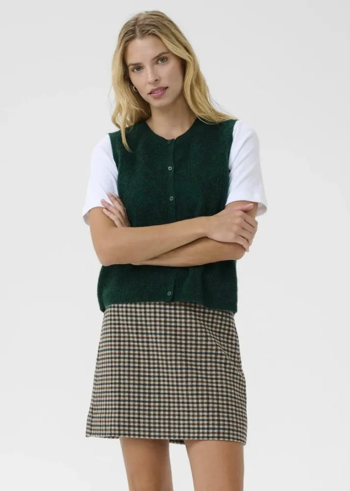 Part Two PimiraPW Waistcoat sea moss Xs