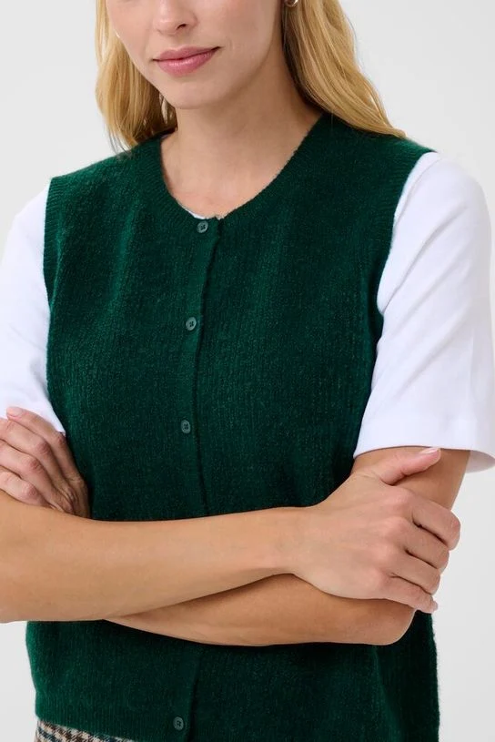Part Two PimiraPW Waistcoat sea moss Xs