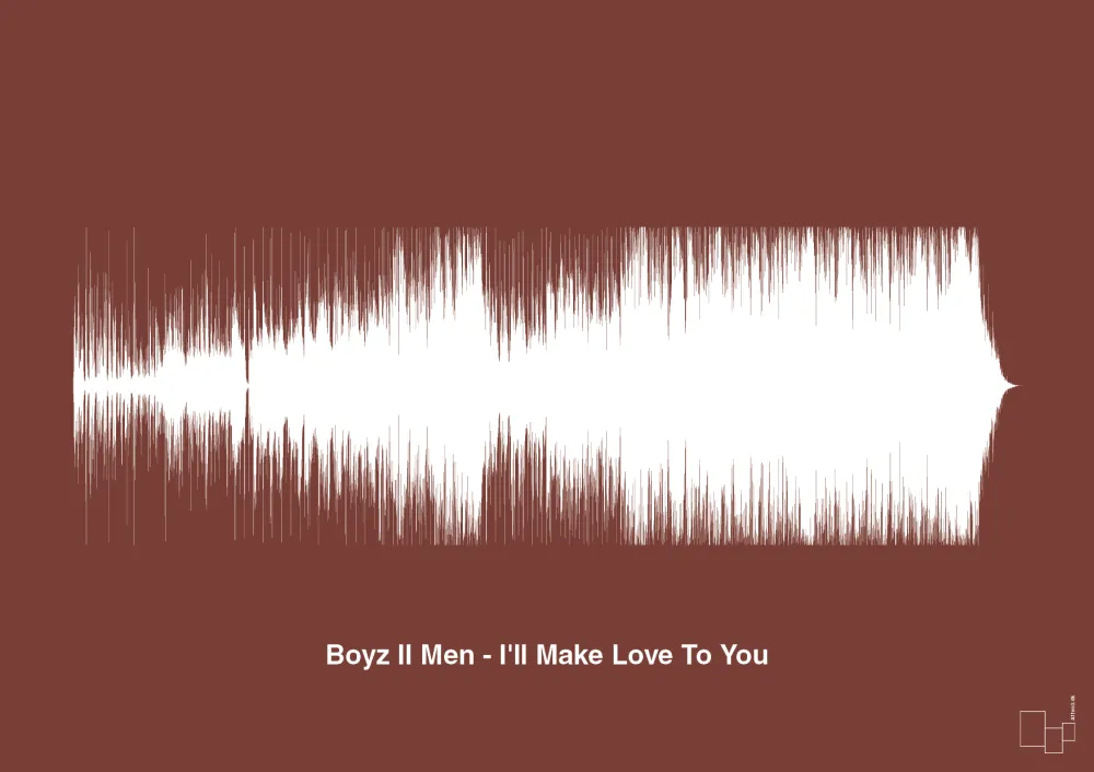 plakat: boyz II men - i'll make love to you - cherry pepper 60
