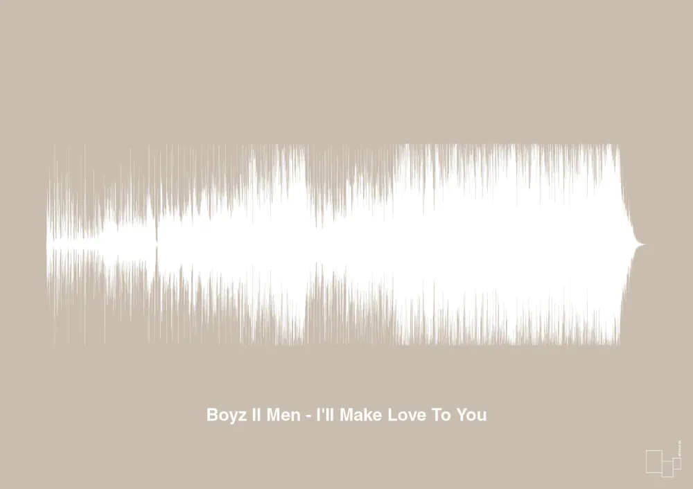 plakat: boyz II men - i'll make love to you - creamy mushroom Compatible Navionics 60