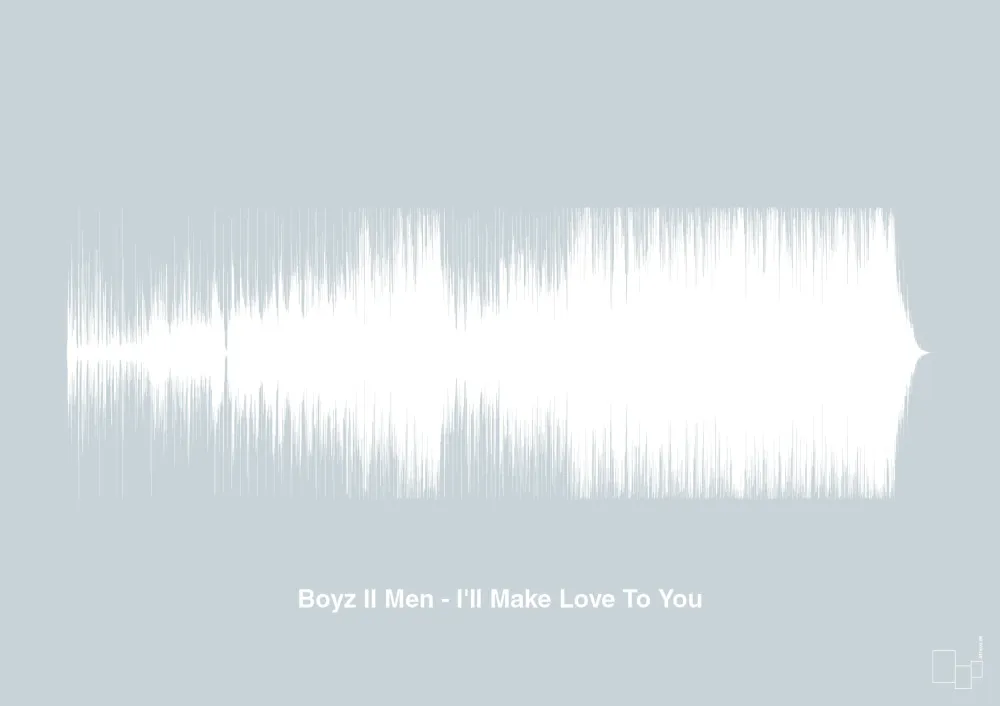 plakat: boyz II men - i'll make love to you - letvægt drizzle 60