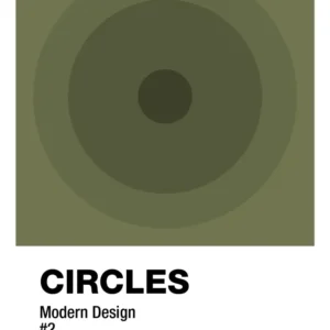 plakat: circles #2 - secret meadow 60