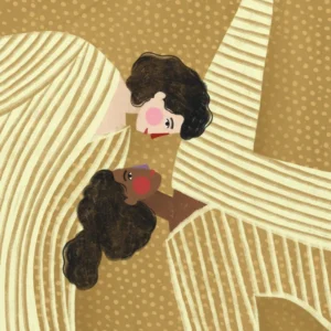 Plakat - Two Line Women 90x