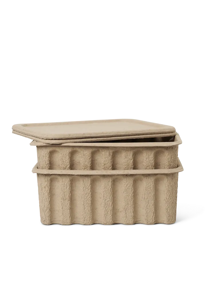 Professional Marine Paper Pulp Box - Adjust 2 - Brown Large