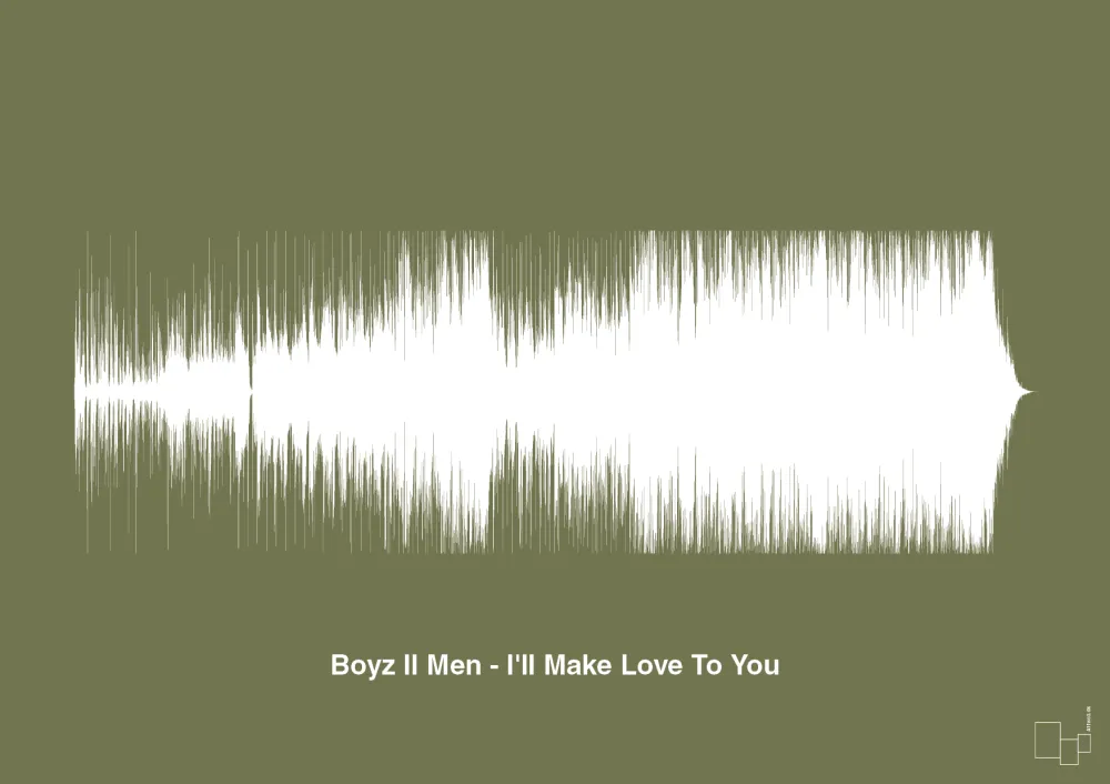 Professional Marine plakat: boyz II men - i'll make love to you - secret meadow 60