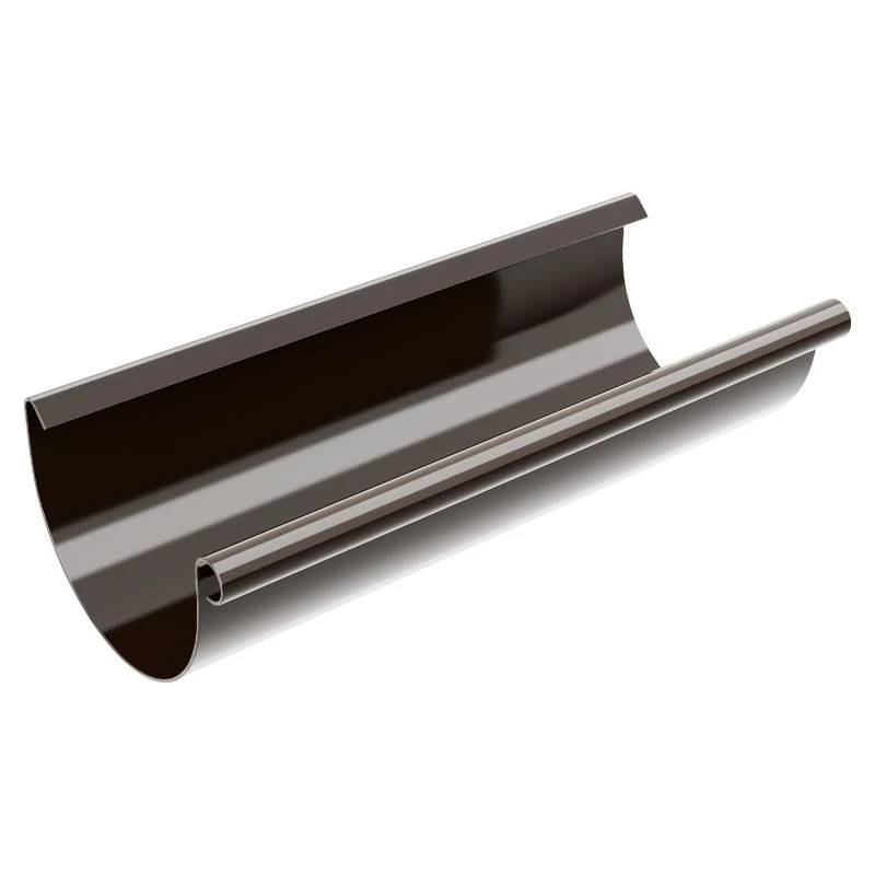 PVC-rende Ocean 125 mm brun 2 m