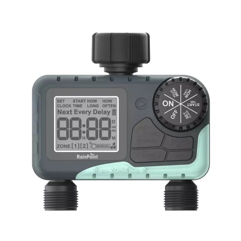 RainPoint vandingscomputer 2 udtag 2-Year Waterproof Warranty