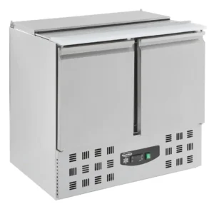 Refrigerated saladette 2 doors