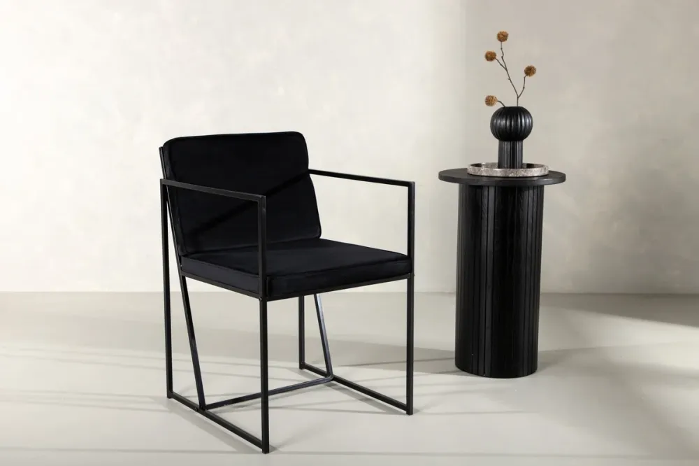 Richmond Spisebordsstol 2-stk Onyx