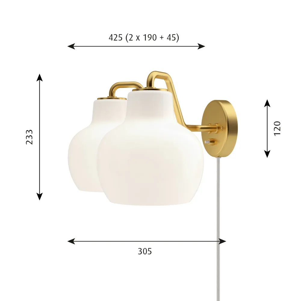 VL Ringkrone Væg 2 Transom Mount