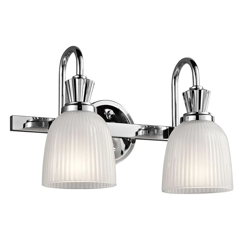Risedale badeværelseslampe, to lyskilder White | Black