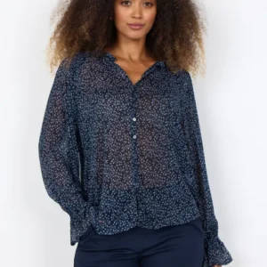 SC-BEBBIE 2 Skjorte Indigo Xs