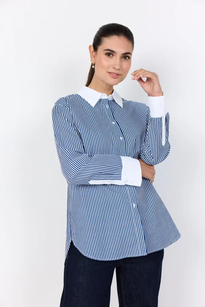 SC-BELINDA 2 Skjorte Indigo Xs