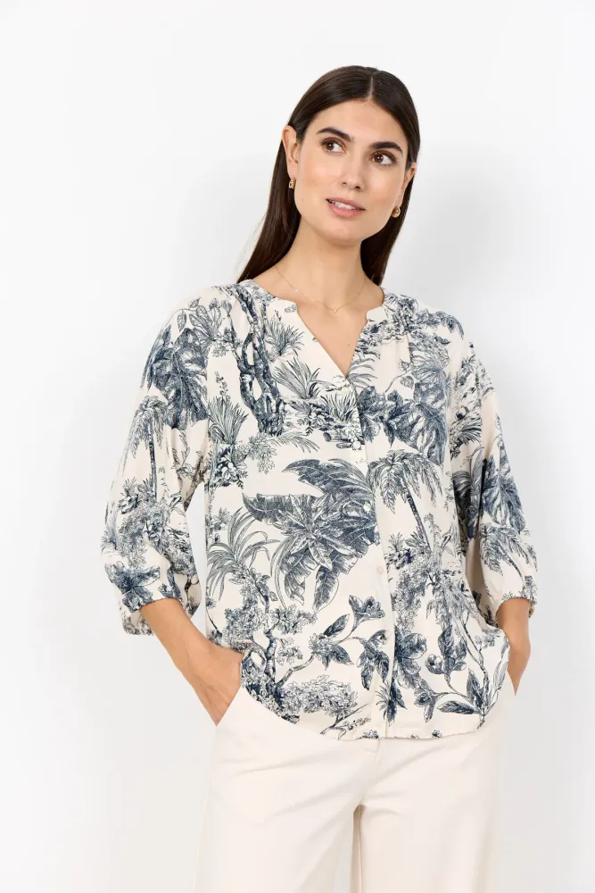 SC-CARLI 2 Bluse Sapphire Xs