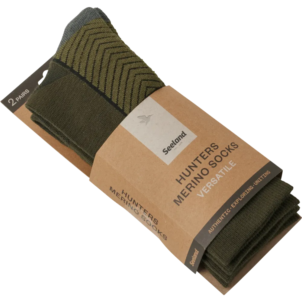 Seeland Field Merino-strømpe - 2Pack 39