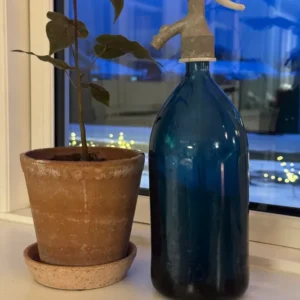 Sifonflaske 2L - Mørk blå