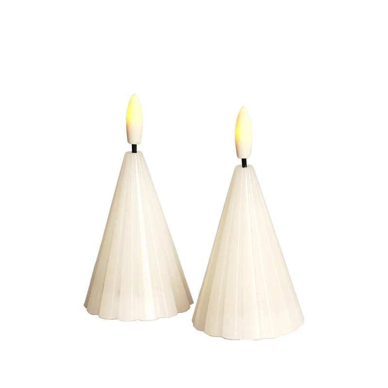 Sirius Laura juletræ pearl 2 stk. H8 cm
