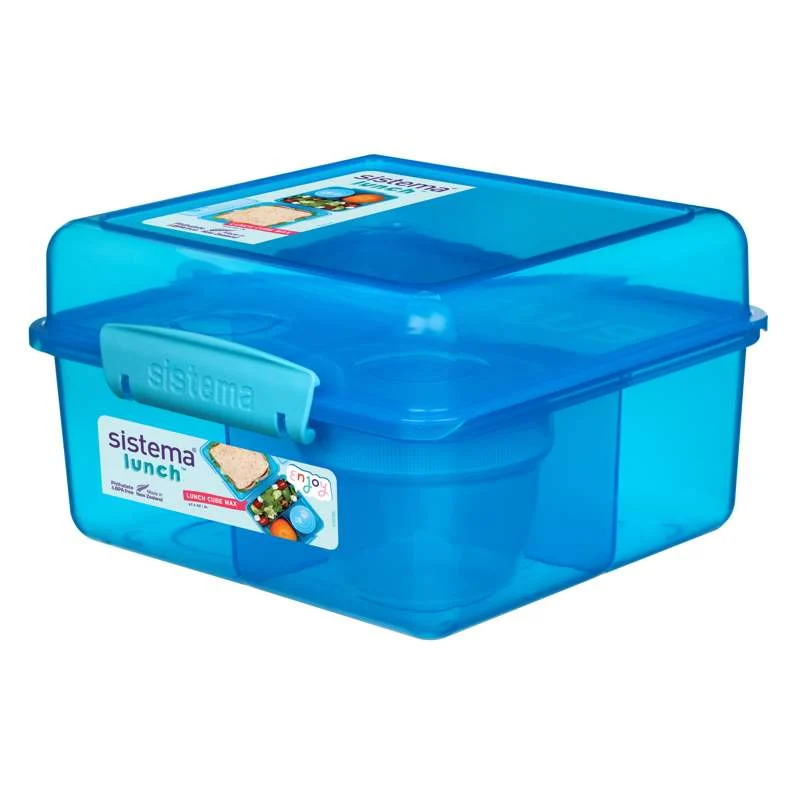 Sistema Madkasse - Lunch Cube Max Lunch - 2L - Blå