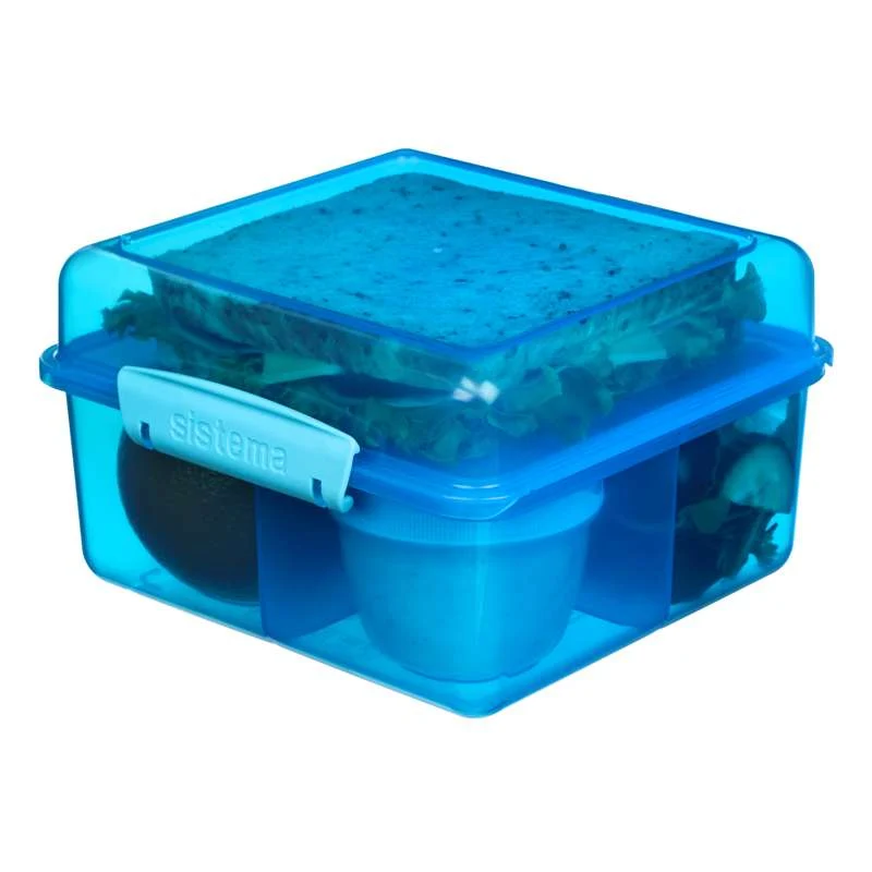 Sistema Madkasse - Lunch Cube Max Lunch - 2L - Blå