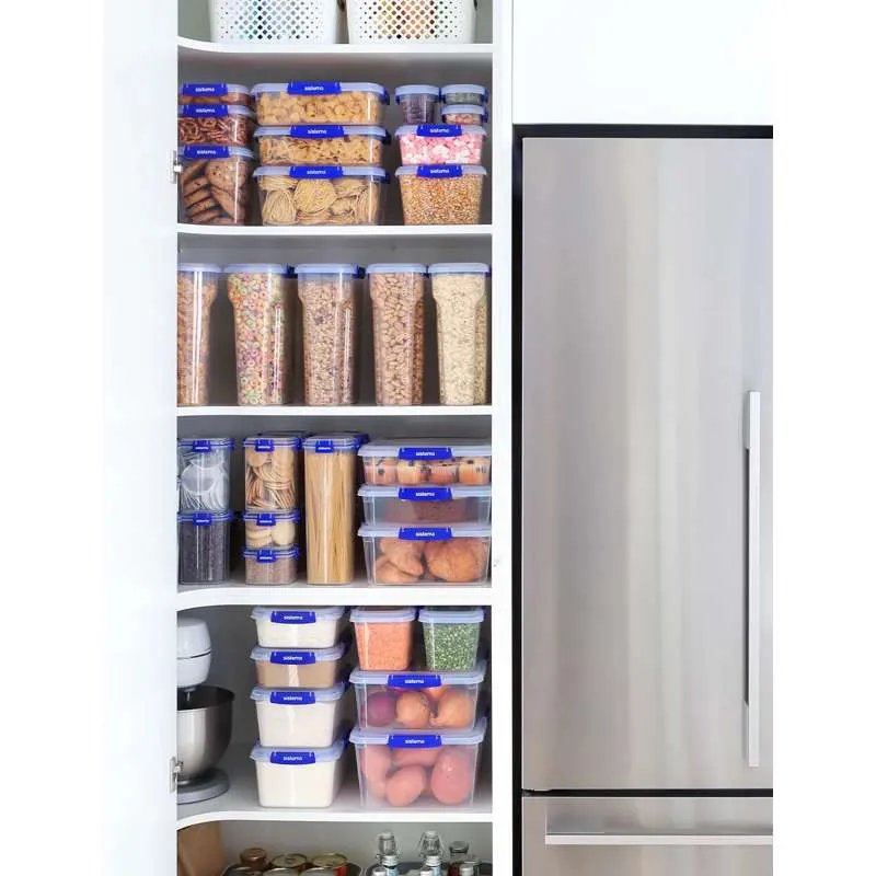 Sistema Madopbevaring - Klip It Plus - Rectangle - 3-Pak - 2.2L - Blå