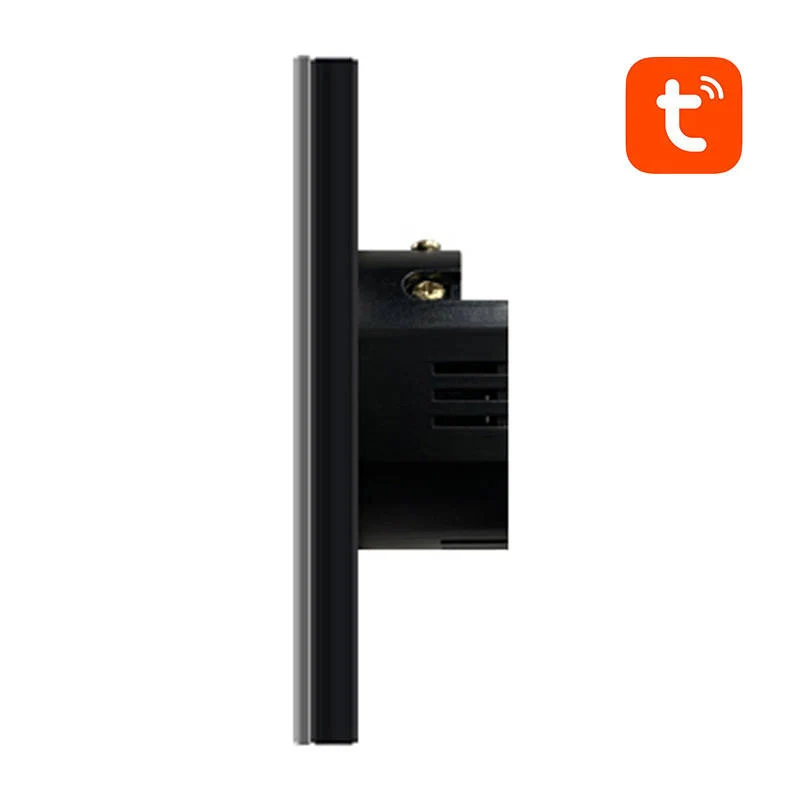 Smart Light Switch WiFi Avatto TS02-EU-B2 2 vej ebony