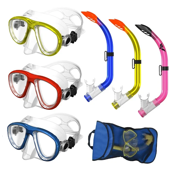Snorkelsæt Ocean 2 Jr. Blaa