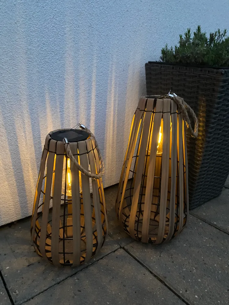 Solar lanterne sæt - 2 stk from Florida