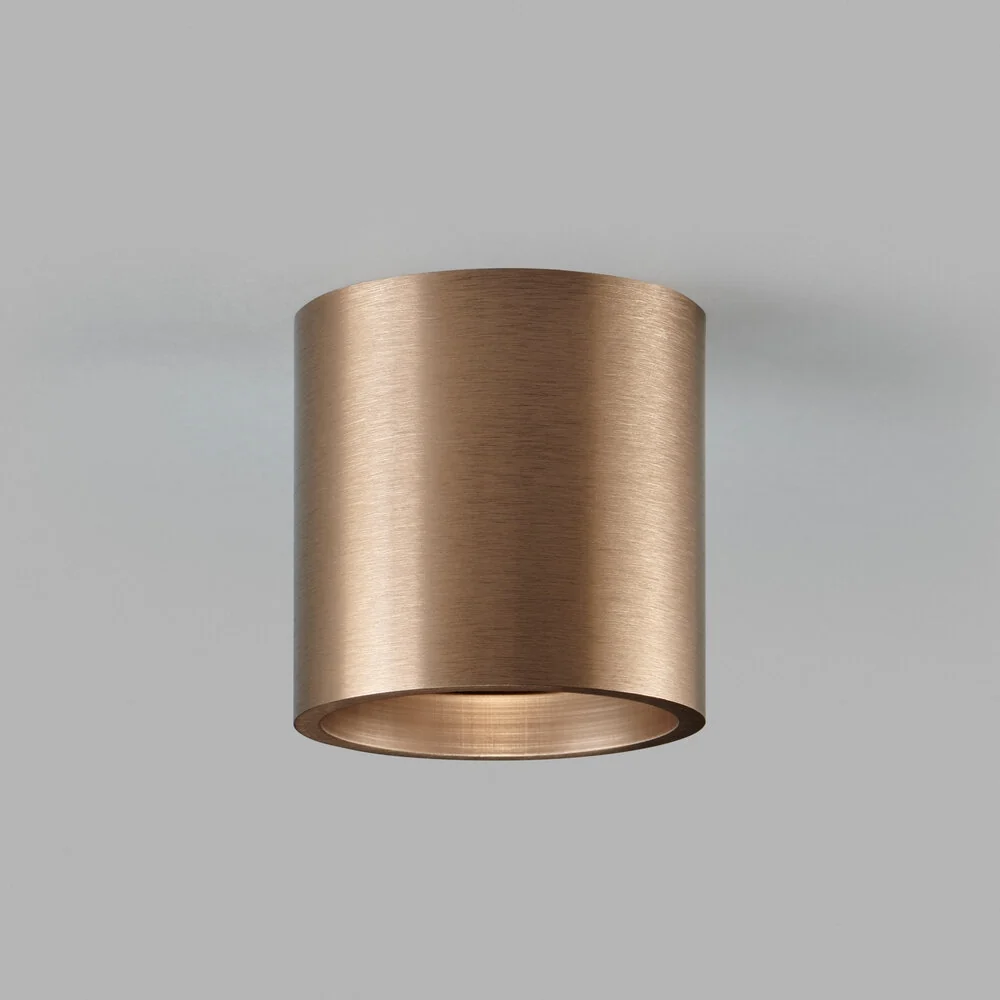 Solo 2 Round Loftlampe Rosa Guld LED