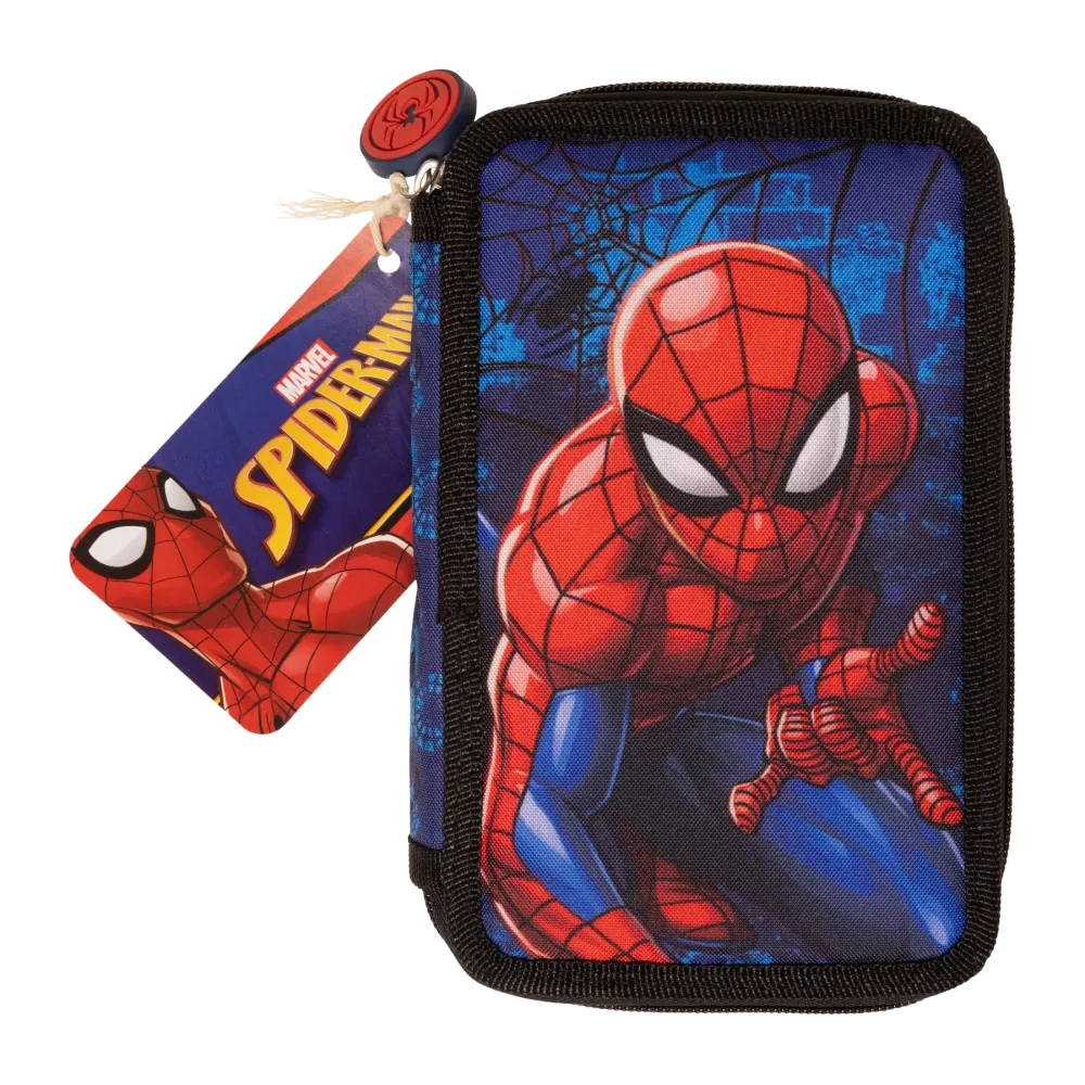 Spiderman Fyldt penalhus, 2 rum Transom Mount