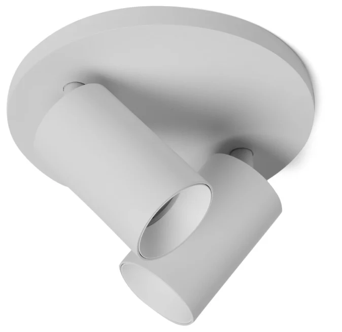 SpotOn Circle2 væg/-loftlampe fra Antidark Hvid