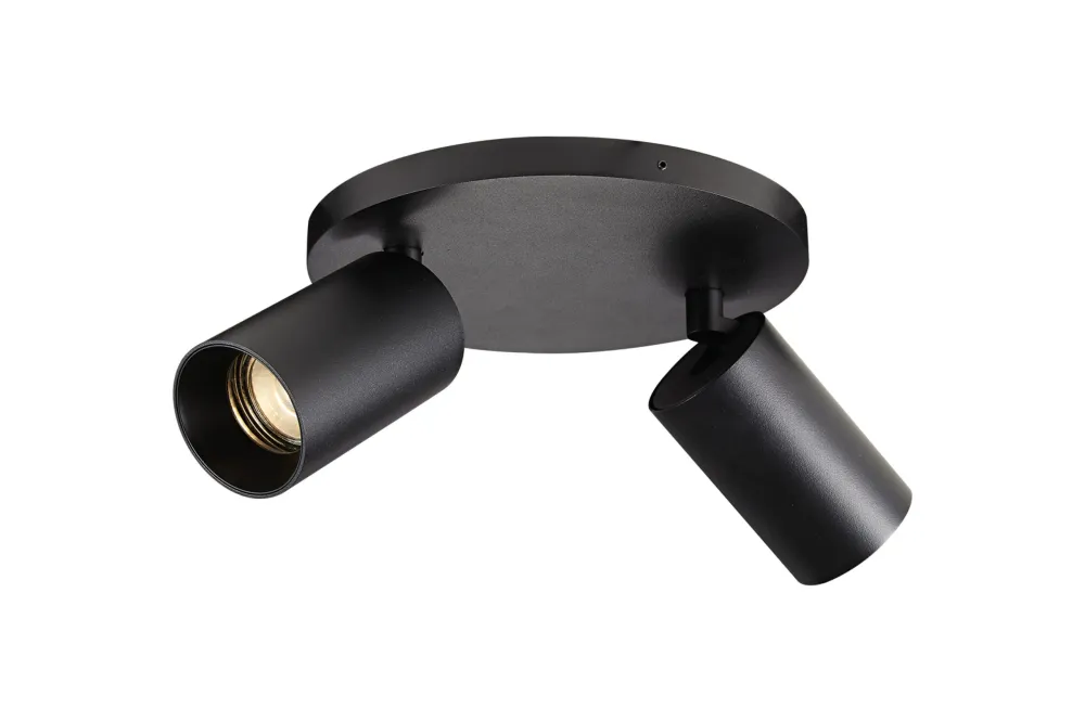 SpotOn Circle2 væg/-loftlampe fra Antidark Hvid