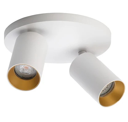 SpotOn Circle2 væg/-loftlampe fra Antidark Hvid