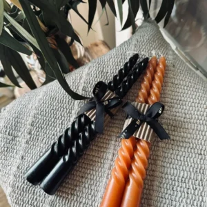 Stearinlys Snoet Peach 2 stk