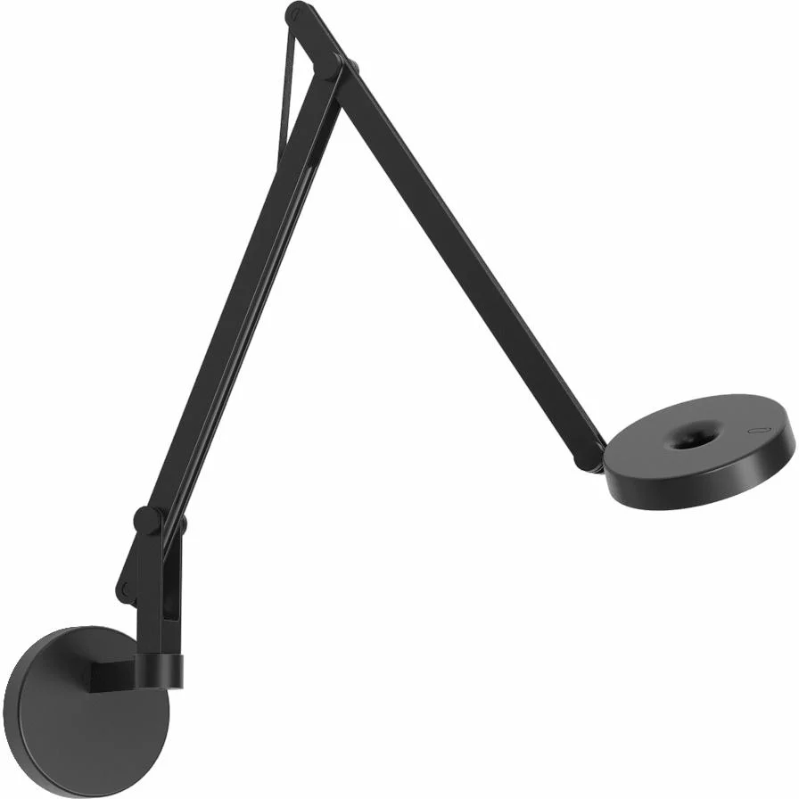 String W2 Travel Væglampe Sort/sort