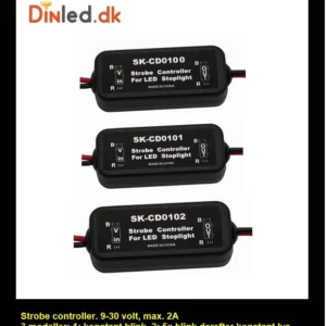 Strobe controller 9-30 volt 2A