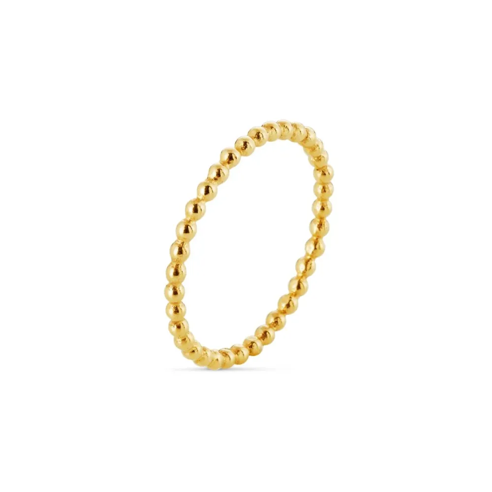Susanne Friis Bjørner - Forgyldt ring med kugler - 1687-2 53