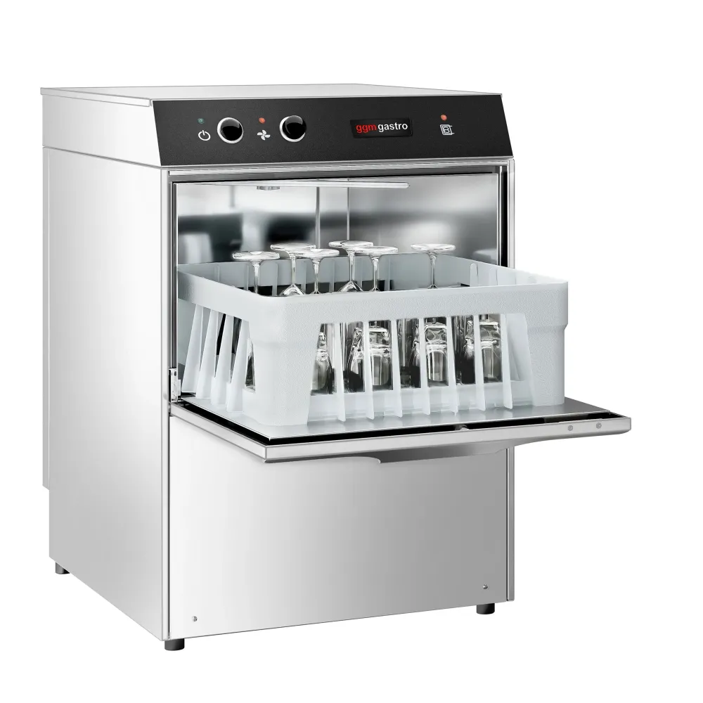 Tiny glas opvaskemaskine 2,77 kW - med afløbspumpe (Dobbeltvægget)