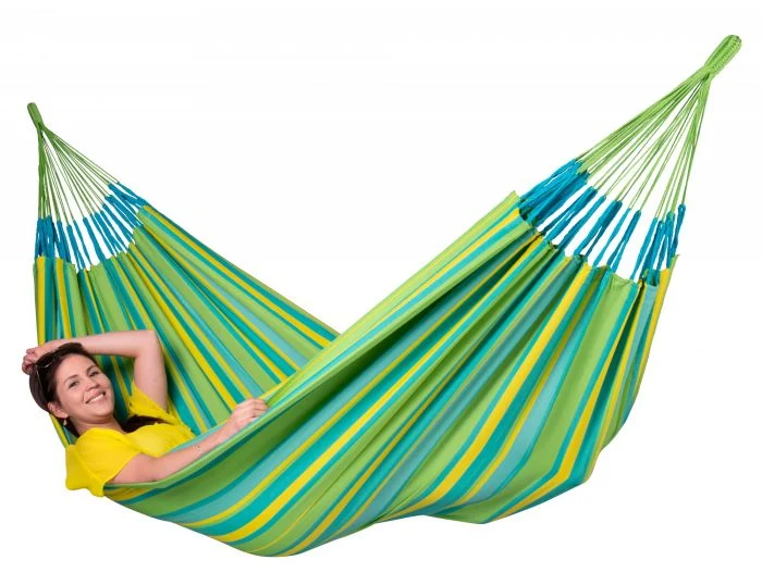 Udendørs Hængekøje til 2 pers - Lime - Max. 160 kg - La Siesta