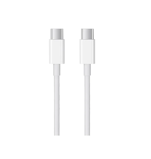 USB-C til USB-C | Fast-Charge Kabel – Snow – 2m (60W)