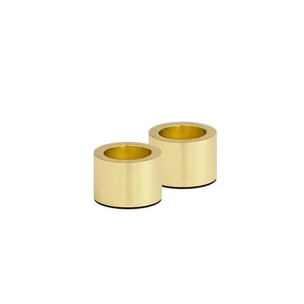 Uyuni - Lyseholder 2 stk.- Matte Warm alloy