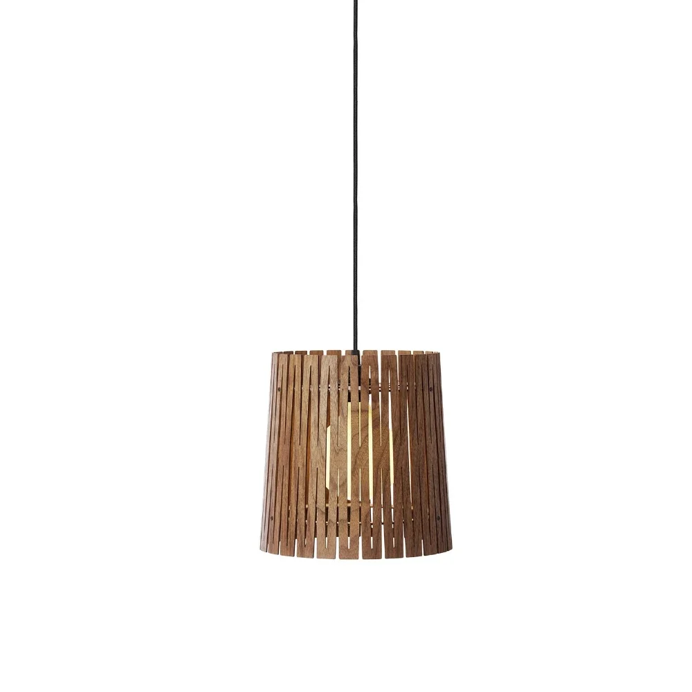 VHF Antenna Lampe / WOOD TWO / Valnødetræ Sort