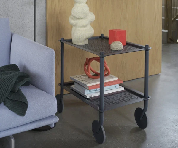 VHF Antenna Muuto Flow Trolley - 2 lag - Blue-Grey