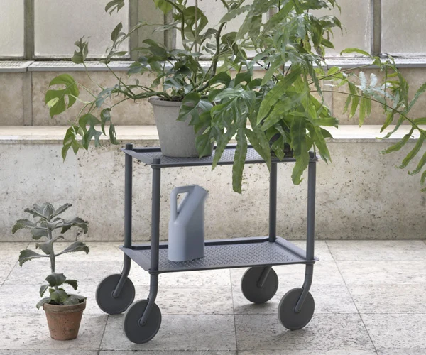 VHF Antenna Muuto Flow Trolley - 2 lag - Blue-Grey